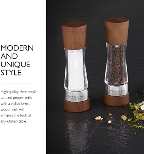 Conjunto de presentes Cole & Mason Derwent Salt & Pepper Mill - Brinders de sal e pimenta - Termowing e Ferramentas