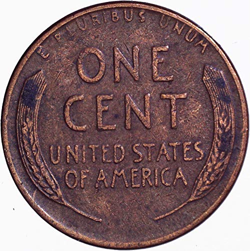 1945 Lincoln Wheat Cent 1C muito bom