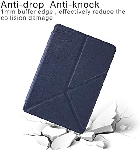 Todo -Poderoso Caso de Origami para All -Now Kindle 10th Gen 2019 Lançamento - Tampa de casca fino em pé com acordar/sono