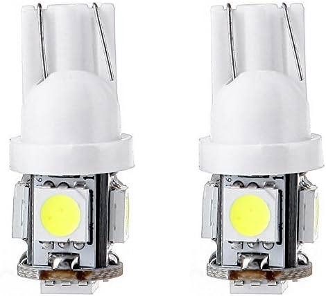 cciyu 6 pacote w hite t10 w5w cunha 168 194 LED Substituição de bulbo LED ajuste para cúpula mapa de luz leve tronco de luz ca-rgo