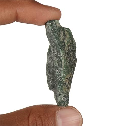 Gemhub natural bruto bruto bruto áspero jade cura Cristal solto pedra preciosa- 73,45 ct.
