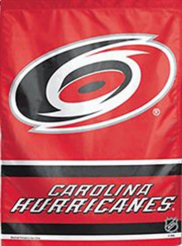 WinCraft NHL Carolina Hurricanes Garden Flag, 11 x15, cor da equipe