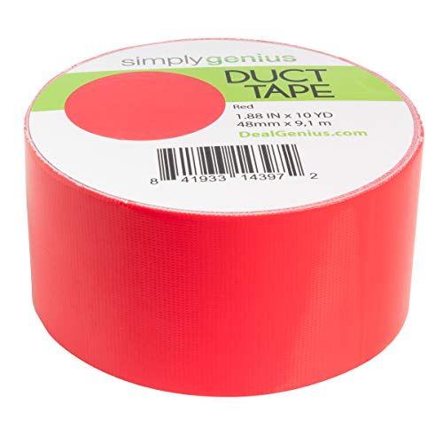 Simply Genius Art & Craft Duct Tape para serviço pesado - suprimentos artesanais para crianças e adultos - fita adesiva