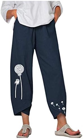 Calça com cinto feminino calça calça calças de cargo cáqui para mulheres amarrar calças de perna larga calças de carga ajustável de cintura wome