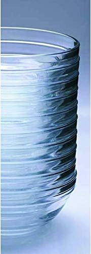HomeHouseware Duralex Lys empilhável tigelas de vidro com um pano de polimento