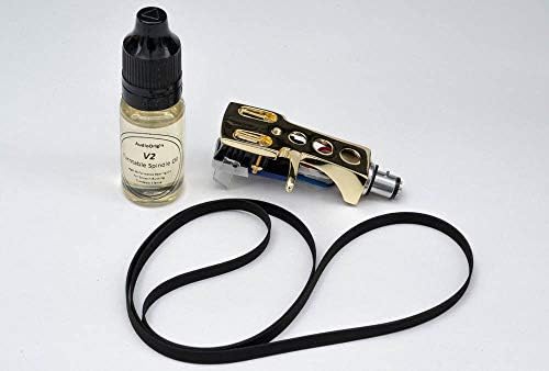Cabeça de ouro, cartucho, caneta, correia de acionamento, pacote de reforma de lubrificante para Kenwood KD-2033, KD-2055,