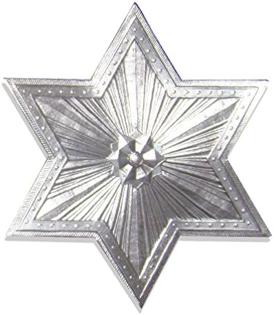 Kunze Dresden Star ou Halo, grande, prata