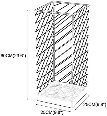 Razzum Umbrella Stands, Stand Home Umbrella Stand, Entryway - Organizador de rack independente de metal decorativo, suporte de