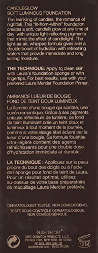 Laura Mercier Candleglow Soft Luminous Foundation for Women, caju, 1 onça