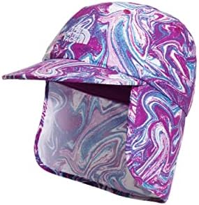 The North Face Kids 'Classe V Sunshield, Purple Cactus Flower Water Marble Print, Pequeno