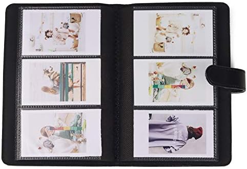 Caiul Compatível 96 Bolsos Mini Álbum de Foto de Carteira com capa de couro PU para Fujifilm Instax Mini 11 9 8 8+ 70