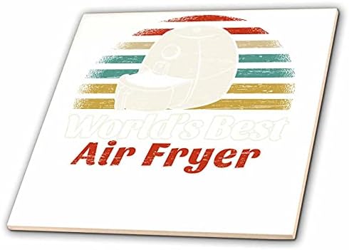 3drose s.heller and Kids - Air Fryer - Worlds Best Airfryer Chef Retro Design - Tiles