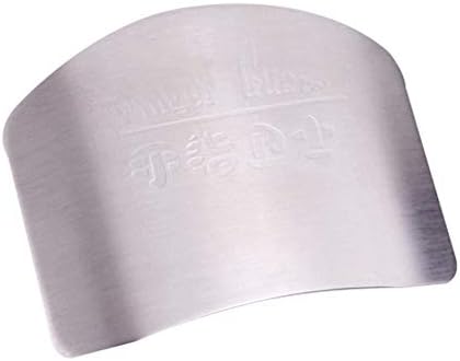 Guarda dos dedos para corte, aço inoxidável protetor de mão protetor de proteção Chop Slice Knife Kitchen Ferramenta Essential