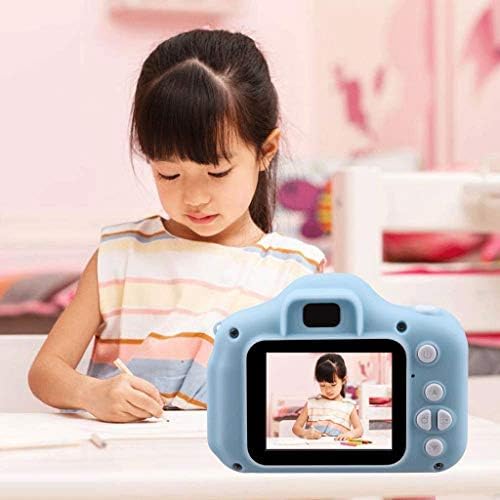 Câmera infantil de plástico lkyboa - câmera, 1080p HD Mini Video Camera para crianças com cartão de memória de 32 GB