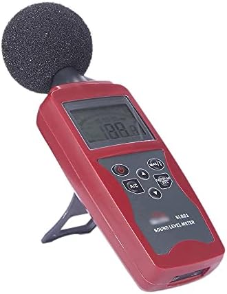 SDFGH 30-130DBA portátil Digital Sound Ruído Medidor de áudio Medidor de medição de pressão Decibel Monitor do testador