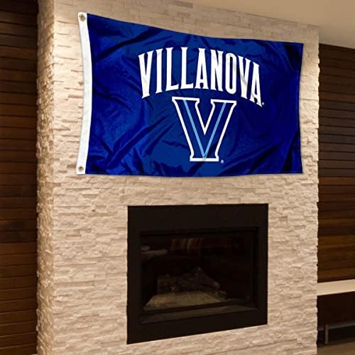 Villanova Wildcats Small 2'x3 'bandeira e conjunto de bandeira dos EUA 3x5
