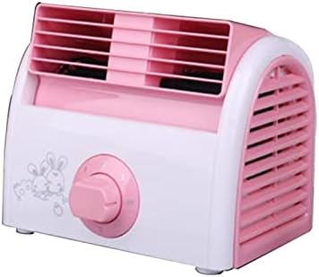 yoo ar condicionado portátil AC Mini Desk Fan sem lâmina Fã de estilo silencioso pessoal 3 velocidades de vento forte ventilador