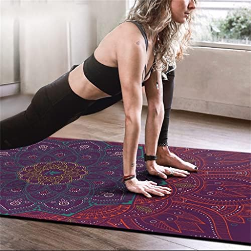 WDBBY YOGA MAT GYM Sports Fitness Exercition Pads Body Alinhando o tapete de ioga com a linha de posição Pilates Mat