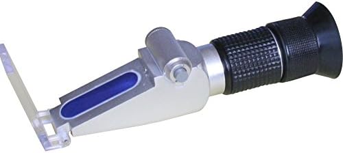 Refratômetro iluminado com mão sinotecnologia com três escalas oechsle refratômetro ZGRB-44SATC