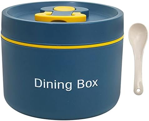BENTO Box de manutenção fresca de grande capacidade BPA BPA Lunch Bow Box Bento Office Supplies Blue 350ml