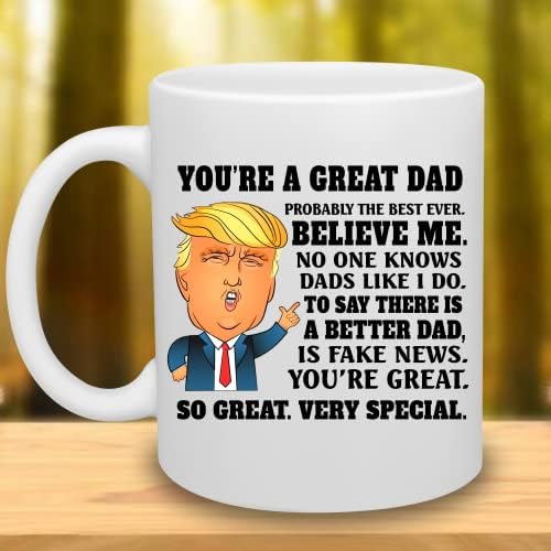 Grande pai Trump discurso de natal caneca ótima pai discurso de natal caneca você é um ótimo pai provavelmente o melhor