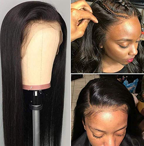 Felicia Hair 13x4 Lace Frente Cabelo Humano perucas retas perucas de cabelo humano virgem brasileiro 150% de densidade pré