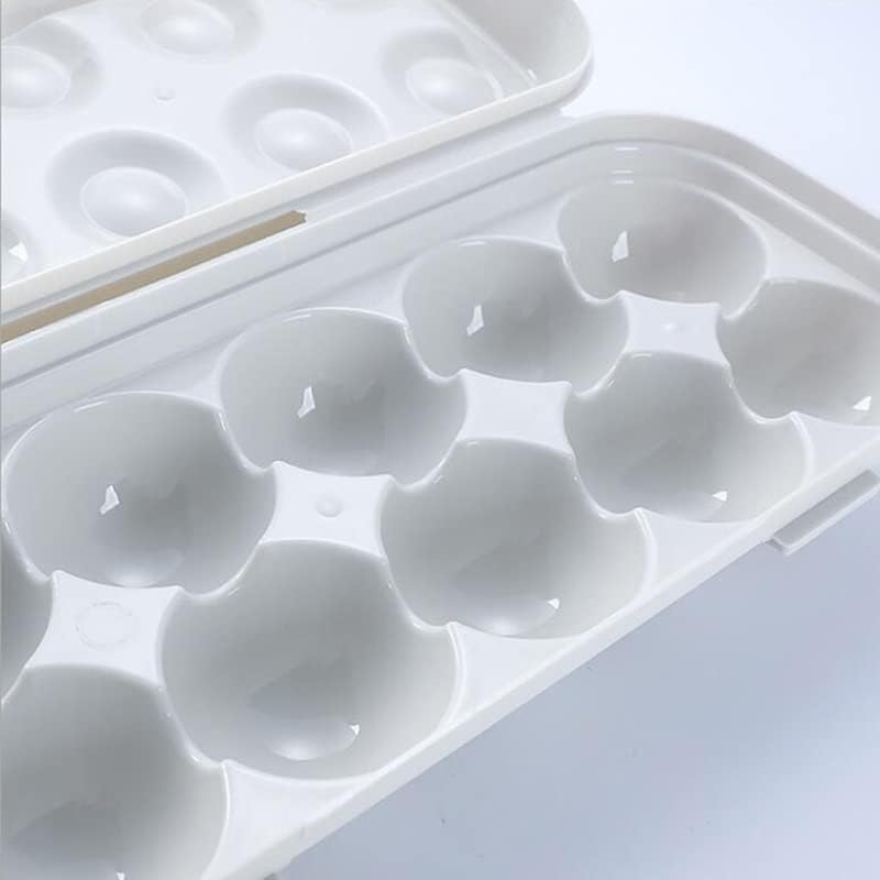 12 grades portáteis caixa de ovo portátil portador de choque de choques cozinha de armazenamento de geladeira doméstica