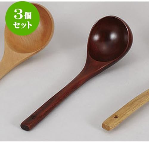 Conjunto de 3 conchas, madeira, concha, limpeza 2,8 x 10,2 polegadas, importado [restaurante Hotel/Ryokan Japanese Tabelware,
