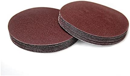 Lixa de polimento de metal de madeira 20 discos de lixa redonda de 9 polegadas 215-220mm, discos de aranha de lixa 60-320