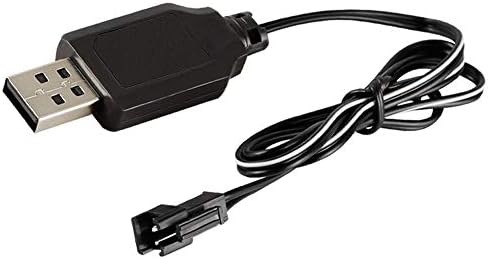 Cabo de carregamento USB Cabo de carregador de bateria para NI-CD NI-MH Baterias recarregáveis ​​Pacote de pino SM-2 Adaptador