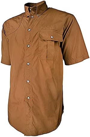 Camisa de manga curta clássica de caça masculina da Beretta Men