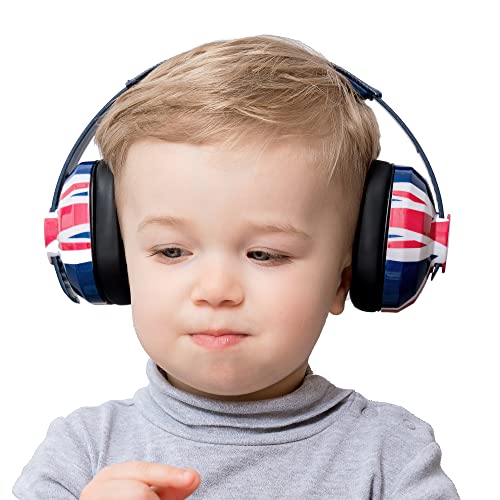 Proteção do ouvido para bebês, fones de ouvido cancelando ruído para bebês, fones de ouvido infantil à prova de som, abafas