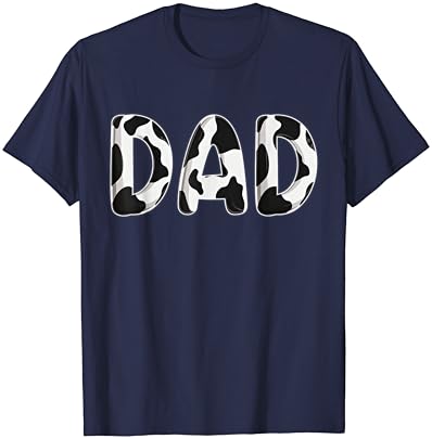 Vaca Pai de aniversário Família combinando os pais do dia menina menina T-shirt de fazenda