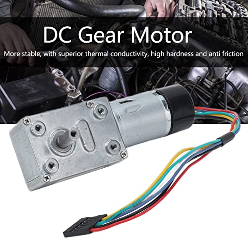 Motor de engrenagem DC, motor de engrenagem de cabo de 230 mm / 9in para equipamento de escritório