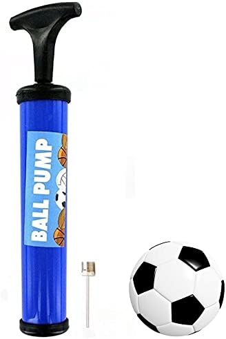 Nova bomba de ar manual com bola de bola de agulha Balão de futebol inflador de basquete salvo