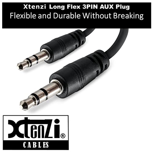 XTENZI 3pin Jack Flex Cable Wire Acessório XT91801 Para Bass Remote Remote Knob Compatível com Rockford Fosgate Prime PLC Amplificadores
