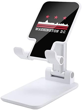 Washington D C Chone Ajuste Stand dobrável Tablets portáteis para Office Travel Farmhouse estilo rosa