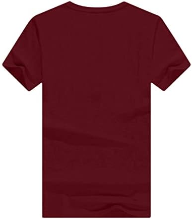 Camiseta casual feminina Moda de borboletas camisas impressas no pescoço redondo blusas de manga curta 2023 Tops de verão