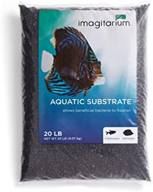Imagitarium Fosted Black Aquarium Cascular, 5 libras