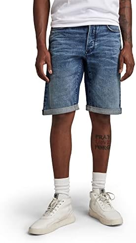 G-Star Raw Men D-Staq 3D shorts jeans de ajuste reto