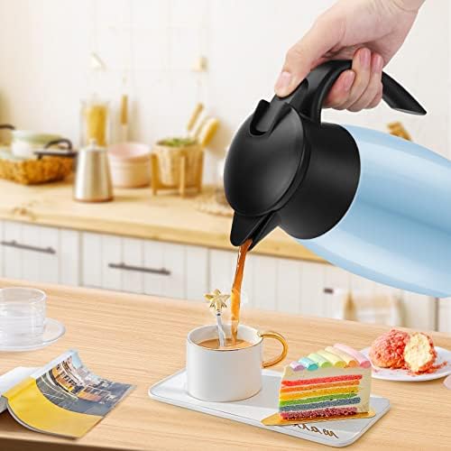 68 onças de cafeteria de cafeteria de café com isolamento térmico de café urna urna aço inoxidável Vacuum Pot Flask para café,