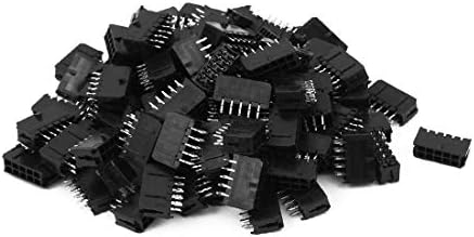 NOVO LON0167 100PCS Linha dupla 10p 3,0mm Conector de soquete do cabeçalho do pino reto de 3,0 mm para placa de PCB (100 Stücke