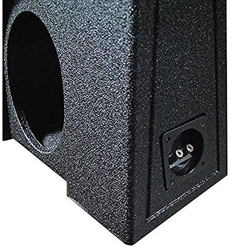 QPOWER QBOMB DUPLO 10 polegadas 34 HERTZ FREQUÊNCIA Subwoofer Caixa de alto -falante de subwoofer Frequência com lâmpada preta Spray