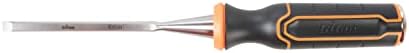 Triton 929380 TWC6 Cinzel de madeira, preto/laranja, 6 mm