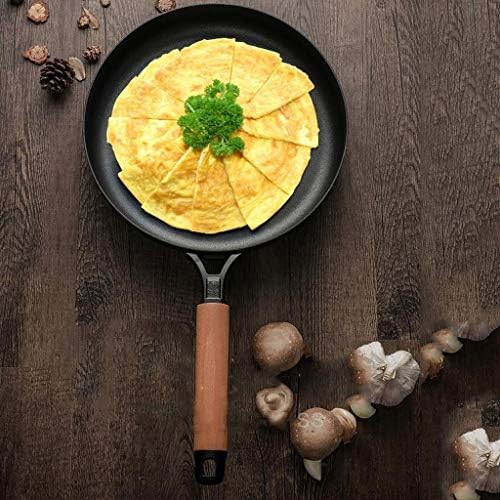 Gydcg nova frigideira de ferro fundido frigideira frigideira antiaderente wok cozinha frigideira maconha breakfast pan omelete