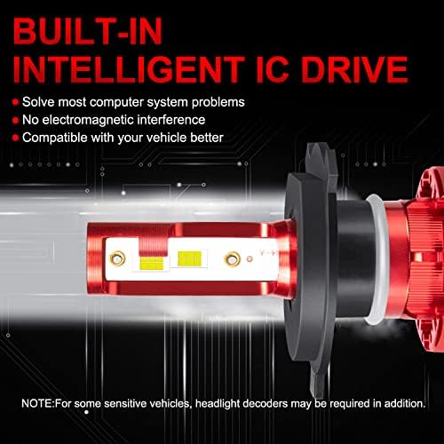 IVBDQV Fit for Honda CR-V CRV LED BULS DE FARELTURAS, 9003/H4 Alto feixe duplo baixo+H11/H8/H16 Bulbos de LED de