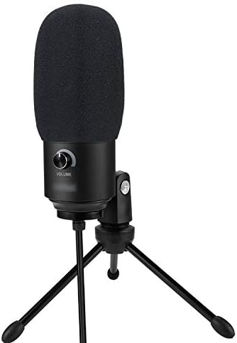 YouShares de pára -brisa de microfone de espuma - filtro pop de vento compatível com o microfone USB Fifine para gravação e streaming