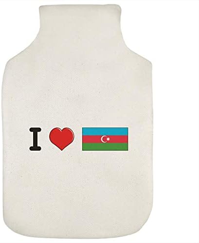 'Eu amo a capa da garrafa de água quente do Azerbaijão