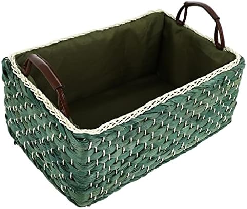 CFSNCM 1PC Decorativo cesta de farelo de farelo frutas portador de legumes conveniente cesta de alça