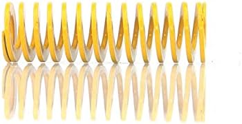 As molas de compressão são adequadas para a maioria dos reparos i 1pcs diâmetro externo 27 mm compressão de compressão amarelo carga de mofo de molde de molde de estampagem de mola de mola de 13,5 mm de comprimento 25-300mm